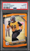 Graded 2205 Panini Prizm Derrick Harmon #368 Orange Prizm /249 Rookie RC Football Card PSA 10 Gem Mint