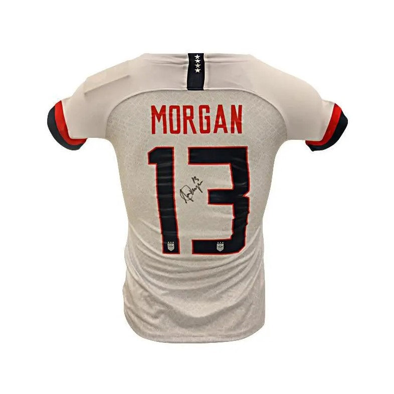 Alex Morgan Team USA Autographed Women's Soccer Jersey - Sports Collectibles, Sports Memorabilia, Sports Fan Shop, Sports Gifts
