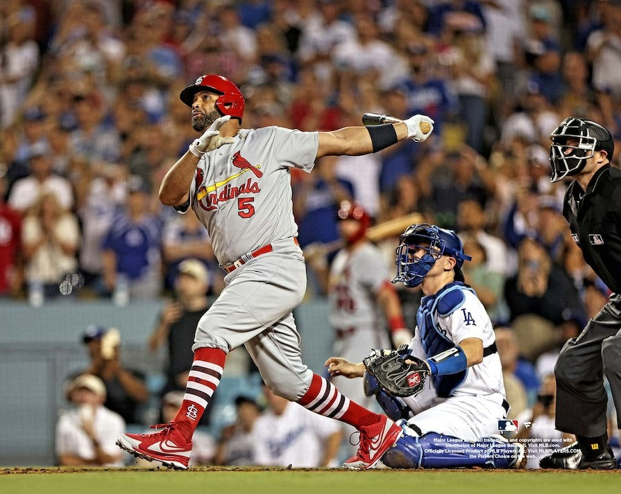 Albert Pujols 700th Home Run St. Louis Cardinals 8" x 10" Baseball Photo - Sports Collectibles, Sports Memorabilia, Sports Fan Shop, Sports Gifts