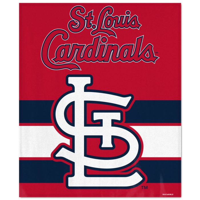 St. Louis Cardinals Ultra Soft 50" x 60" Blanket - Sports Collectibles, Sports Memorabilia, Sports Fan Shop, Sports Gifts