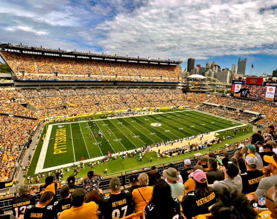 Pittsburgh Steelers Acrisure Stadium 8" x 10" Football Photo - Sports Collectibles, Sports Memorabilia, Sports Fan Shop, Sports Gifts