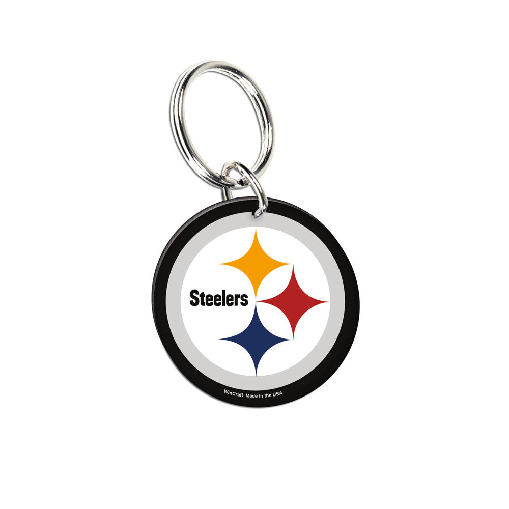 Pittsburgh Steelers Acrylic Logo Keychain - Sports Collectibles, Sports Memorabilia, Sports Fan Shop, Sports Gifts