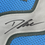 Framed Autographed/Signed D'Andre Swift 35x39 Detroit Blue Football Jersey JSA COA