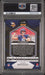 Graded 2024 Panini Mosaic JJ McCarthy #310 Green Rookie RC Football Card PSA 9 Mint