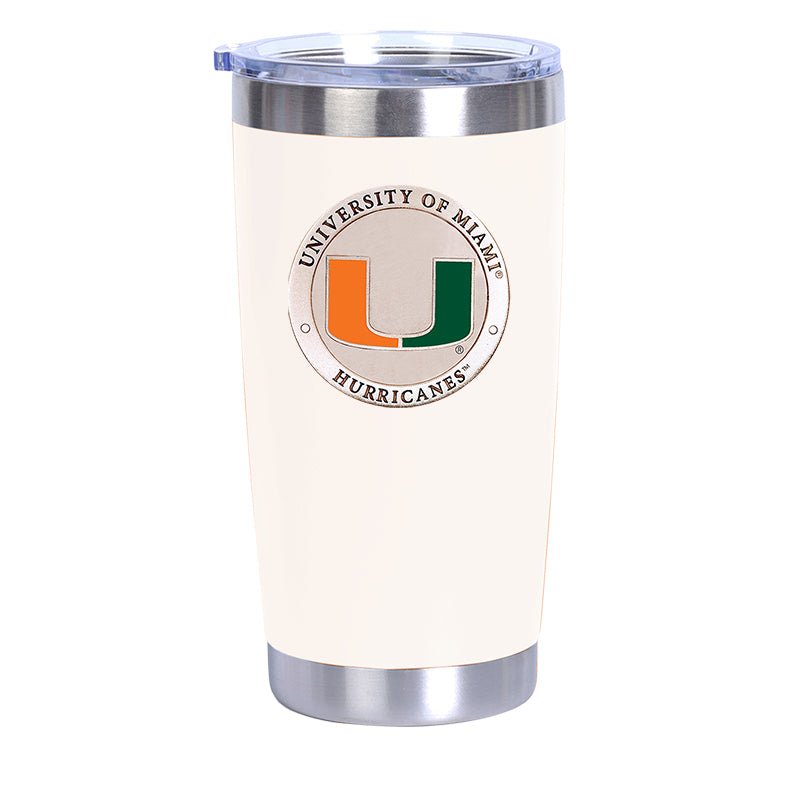 University of Miami Thermal Drink -Black- - Sports Gifts, Sports Memorabilia, Sports Collectibles, Fan Shop