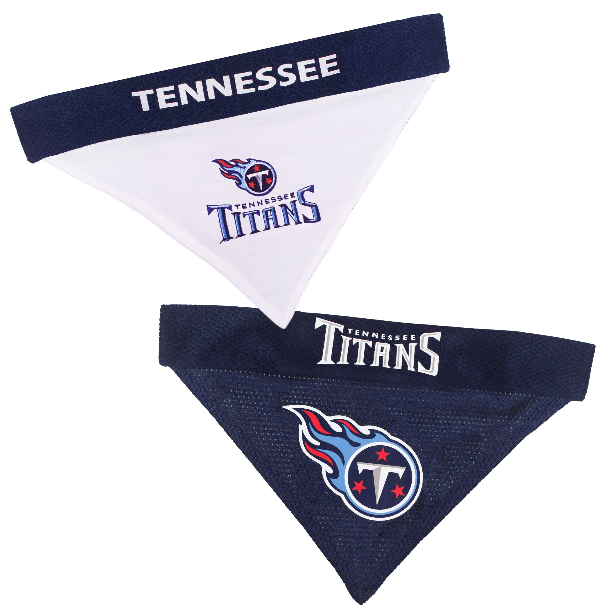 Tennessee Titans Reversible Bandana Pets First - Sports Collectibles, Sports Memorabilia, Sports Fan Shop, Sports Gifts