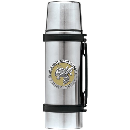 Georgia Tech Buzz Logo Thermos - Sports Gifts, Sports Memorabilia, Sports Collectibles, Fan Shop