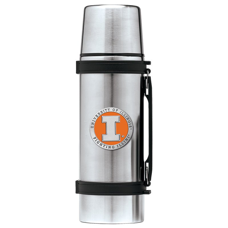 University of Illinois Thermos - Sports Gifts, Sports Memorabilia, Sports Collectibles, Fan Shop