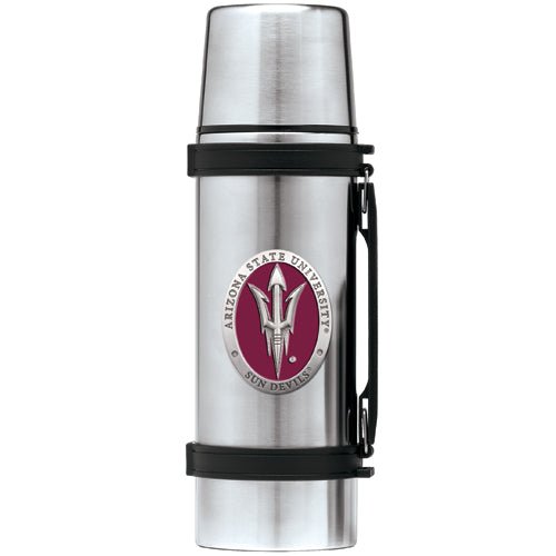 Arizona State University Pitch Fork Logo Thermos - Sports Gifts, Sports Memorabilia, Sports Collectibles, Fan Shop