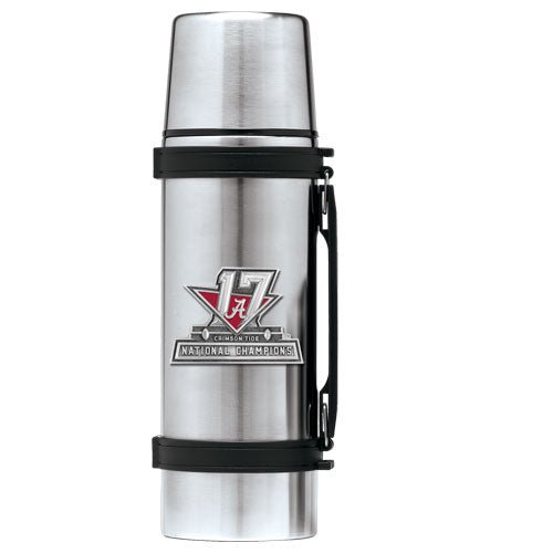 University of Alabama Crimson Tide National Champions 2017 Thermos - Sports Gifts, Sports Memorabilia, Sports Collectibles, Fan Shop
