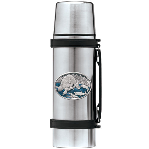Brown Bear Thermos - Sports Collectibles, Sports Memorabilia, Sports Fan Shop, Sports Gifts