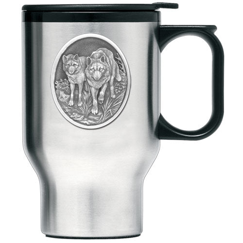 Wolves Travel Mug - Sports Collectibles, Sports Memorabilia, Sports Fan Shop, Sports Gifts