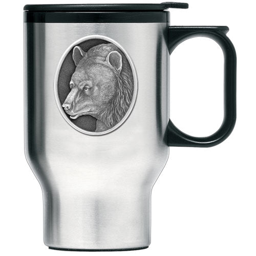 Black Bear Travel Mug - Sports Collectibles, Sports Memorabilia, Sports Fan Shop, Sports Gifts