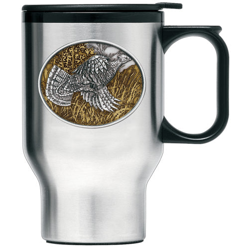 Ruffed Grouse Travel Mug - Sports Collectibles, Sports Memorabilia, Sports Fan Shop, Sports Gifts