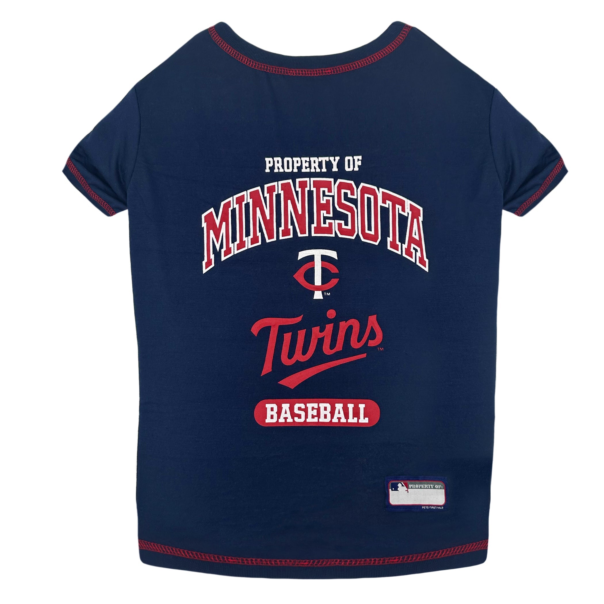 Minnesota Twins Dog Tee Shirt by Pets First - Sports Collectibles, Sports Memorabilia, Sports Fan Shop, Sports Gifts