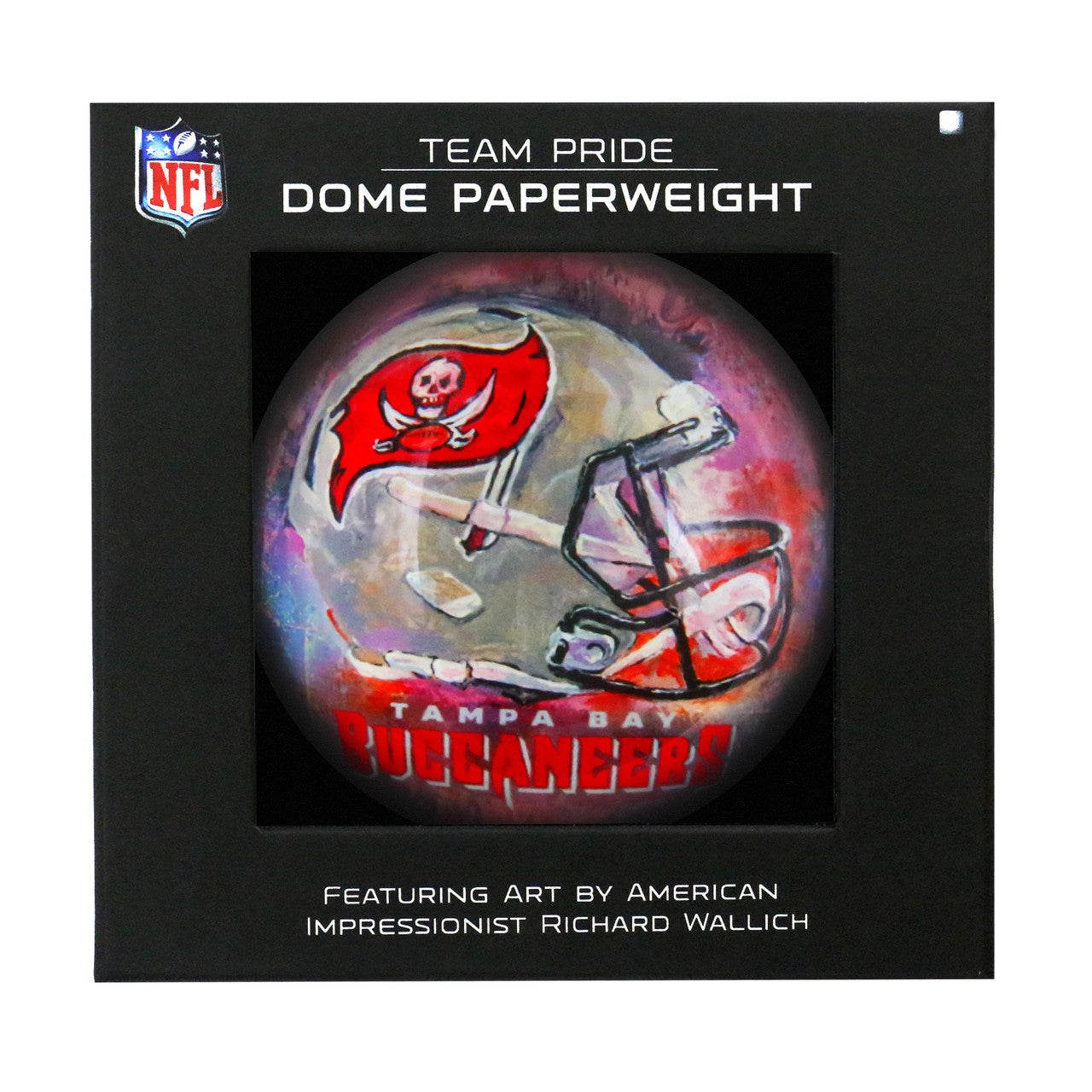 Tampa Bay Buccaneers Paperweight Domed - Sports Collectibles, Sports Memorabilia, Sports Fan Shop, Sports Gifts