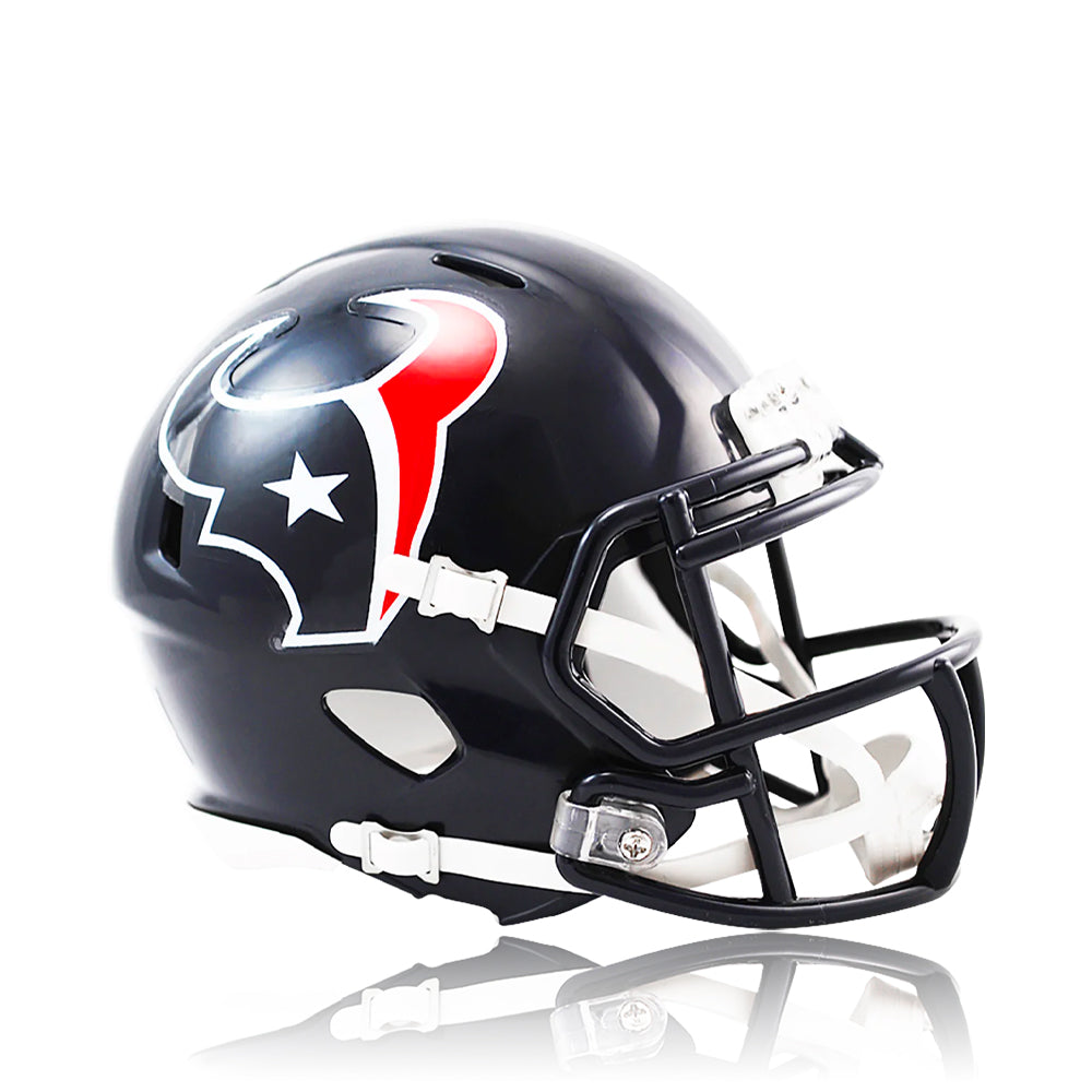 Houston Texans NFL Riddell Speed Revolution Mini-Helmet - Sports Collectibles, Sports Memorabilia, Sports Fan Shop, Sports Gifts