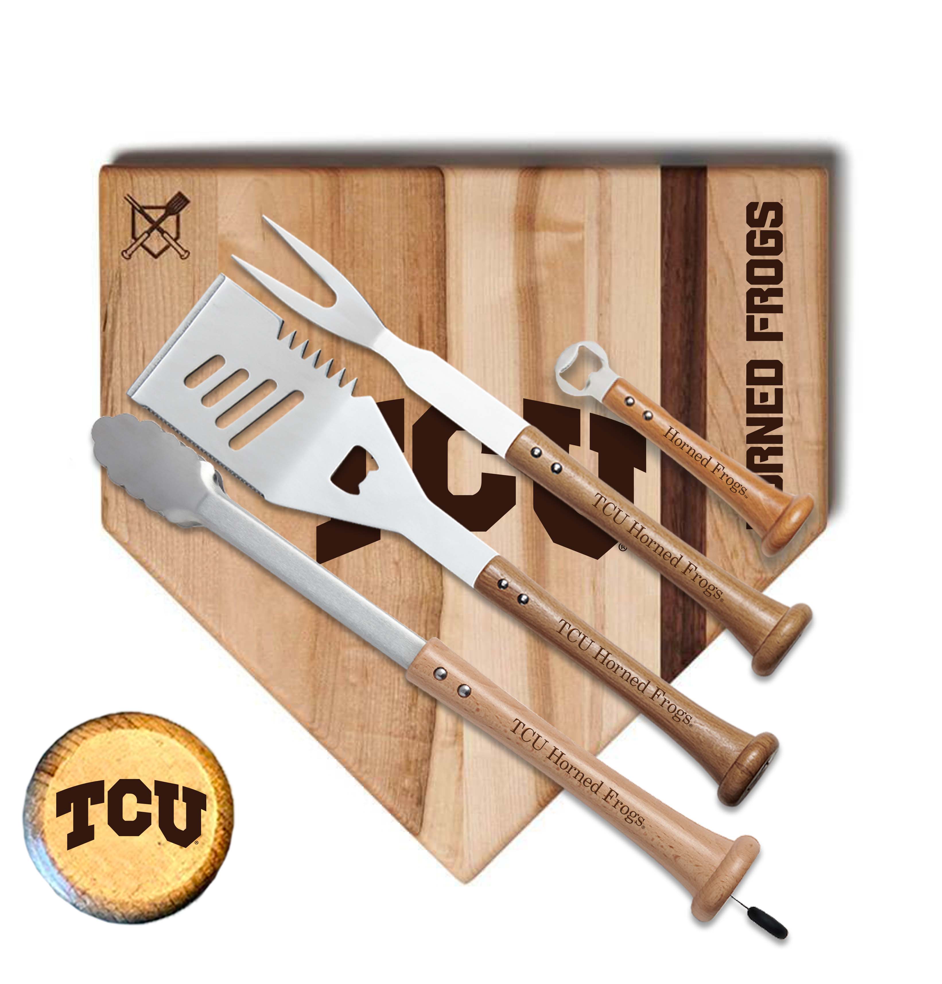 Texas Christian University "GRAND SLAM" Combo Set - Sports Collectibles, Sports Memorabilia, Sports Fan Shop, Sports Gifts