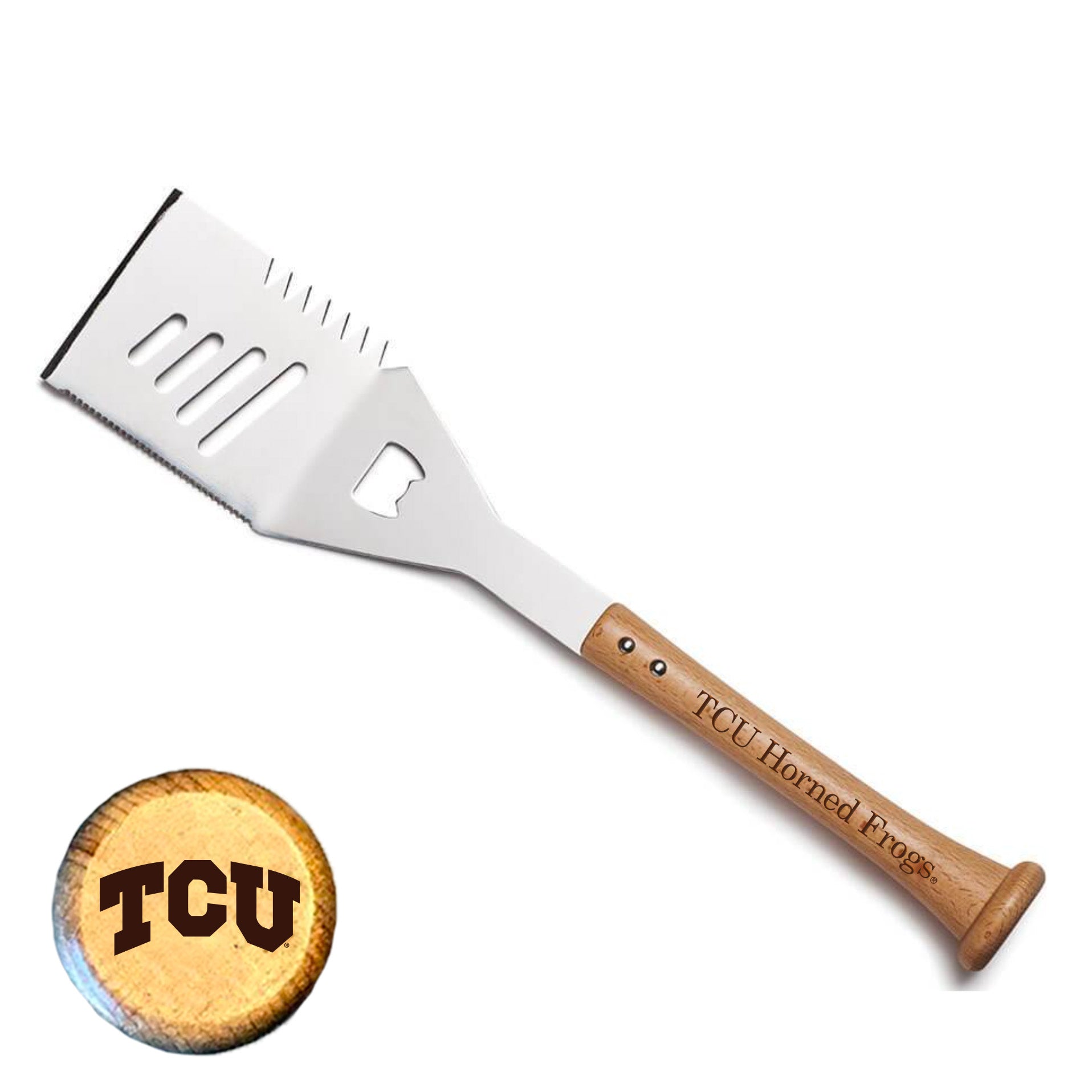 Texas Christian University "SLIDER" Spatula - Sports Collectibles, Sports Memorabilia, Sports Fan Shop, Sports Gifts