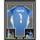 Framed Autographed/Signed Thibaut Courtois 35x39 Real Madrid Blue Soccer Jersey Beckett BAS COA