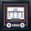 MLB Baseball Photo Picture Frame Kit - Detroit Tigers (Navy Matting, White Trim)