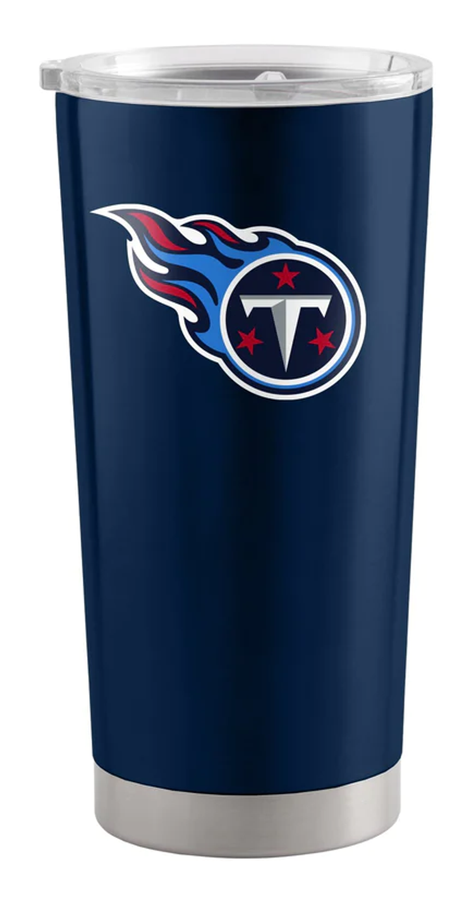 Tennessee Titans Travel Tumbler 20oz Stainless Steel - Sports Collectibles, Sports Memorabilia, Sports Fan Shop, Sports Gifts
