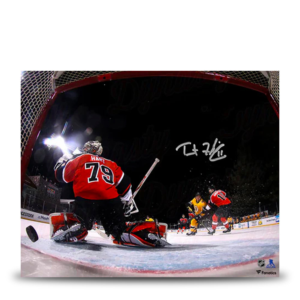 Trent Frederic First NHL Goal Boston Bruins Autographed 8" x 10" Hockey Photo - Sports Collectibles, Sports Memorabilia, Sports Fan Shop, Sports Gifts