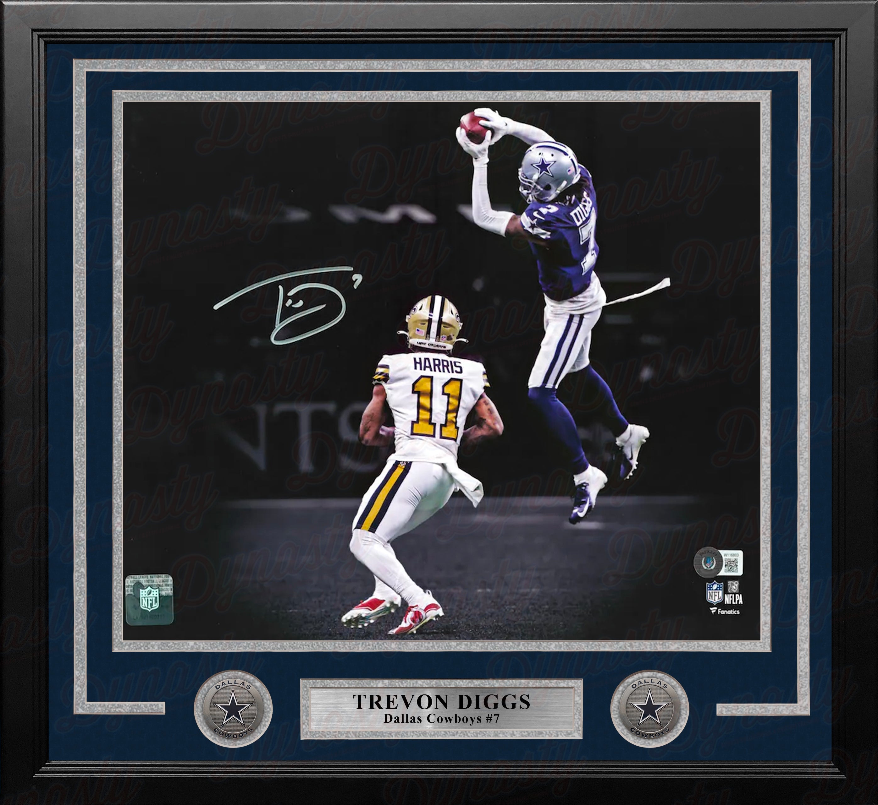 Trevon Diggs Dallas Cowboys Autographed Framed Spotlight Football Photo - Sports Gifts, Sports Memorabilia, Sports Collectibles, Fan Shop