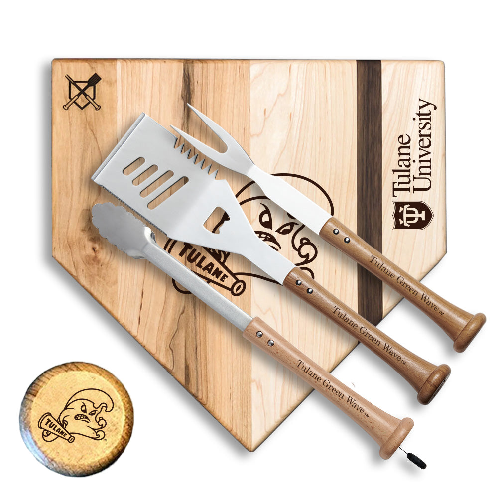 Tulane "SILVER SLUGGER" Combo Set - Sports Collectibles, Sports Memorabilia, Sports Fan Shop, Sports Gifts
