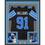 Framed Autographed/Signed Tyleik Williams 35x39 Detroit Black Football Jersey Beckett BAS COA