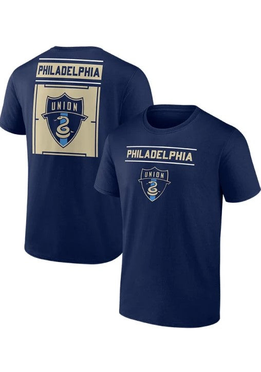 Philadelphia Union Navy Blue Amazing Goal Short-Sleeve T-Shirt - Sports Collectibles, Sports Memorabilia, Sports Fan Shop, Sports Gifts