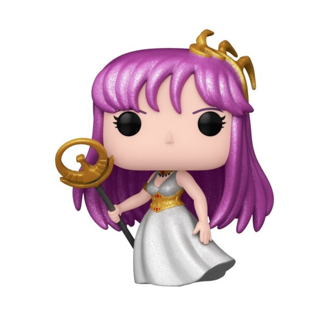POP! Animation: Saint Seiya - Saori Kido (Athena) (AE Exclusive) - Sports Collectibles, Sports Memorabilia, Sports Fan Shop, Sports Gifts