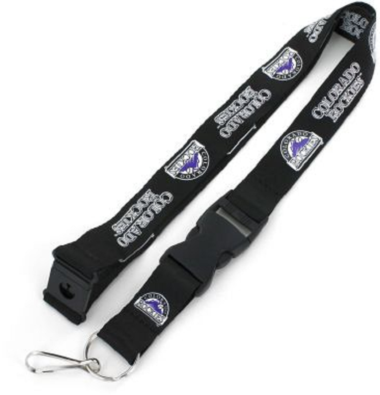 Colorado Rockies Lanyard Black - Sports Collectibles, Sports Memorabilia, Sports Fan Shop, Sports Gifts