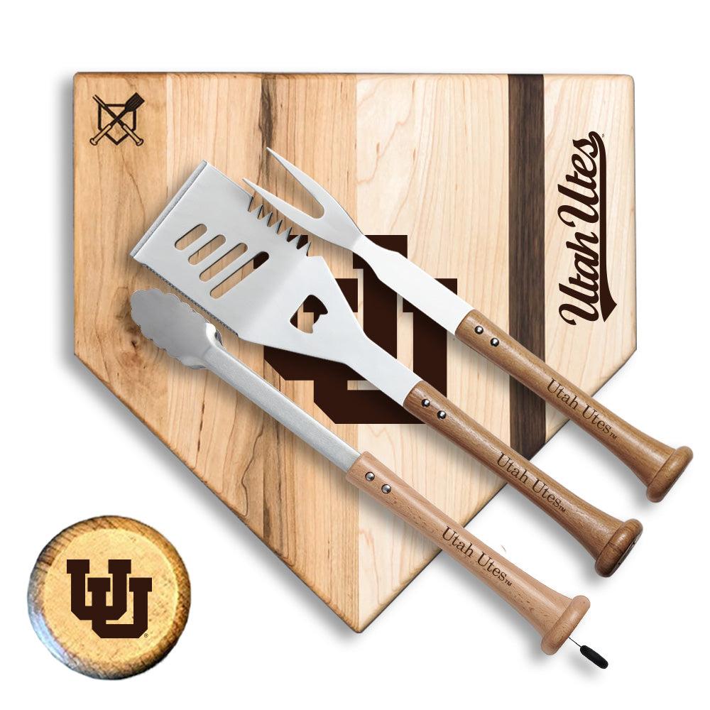 University of Utah "SILVER SLUGGER" Combo Set - Sports Collectibles, Sports Memorabilia, Sports Fan Shop, Sports Gifts