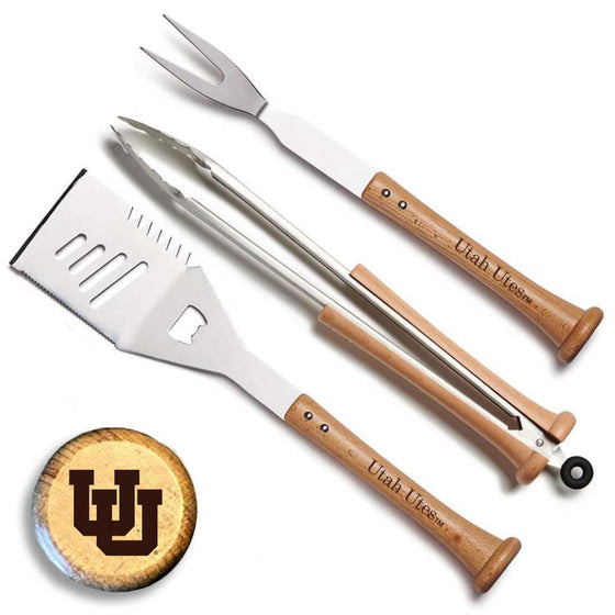 University of Utah "TRIPLE PLAY" Combo Set - Sports Collectibles, Sports Memorabilia, Sports Fan Shop, Sports Gifts