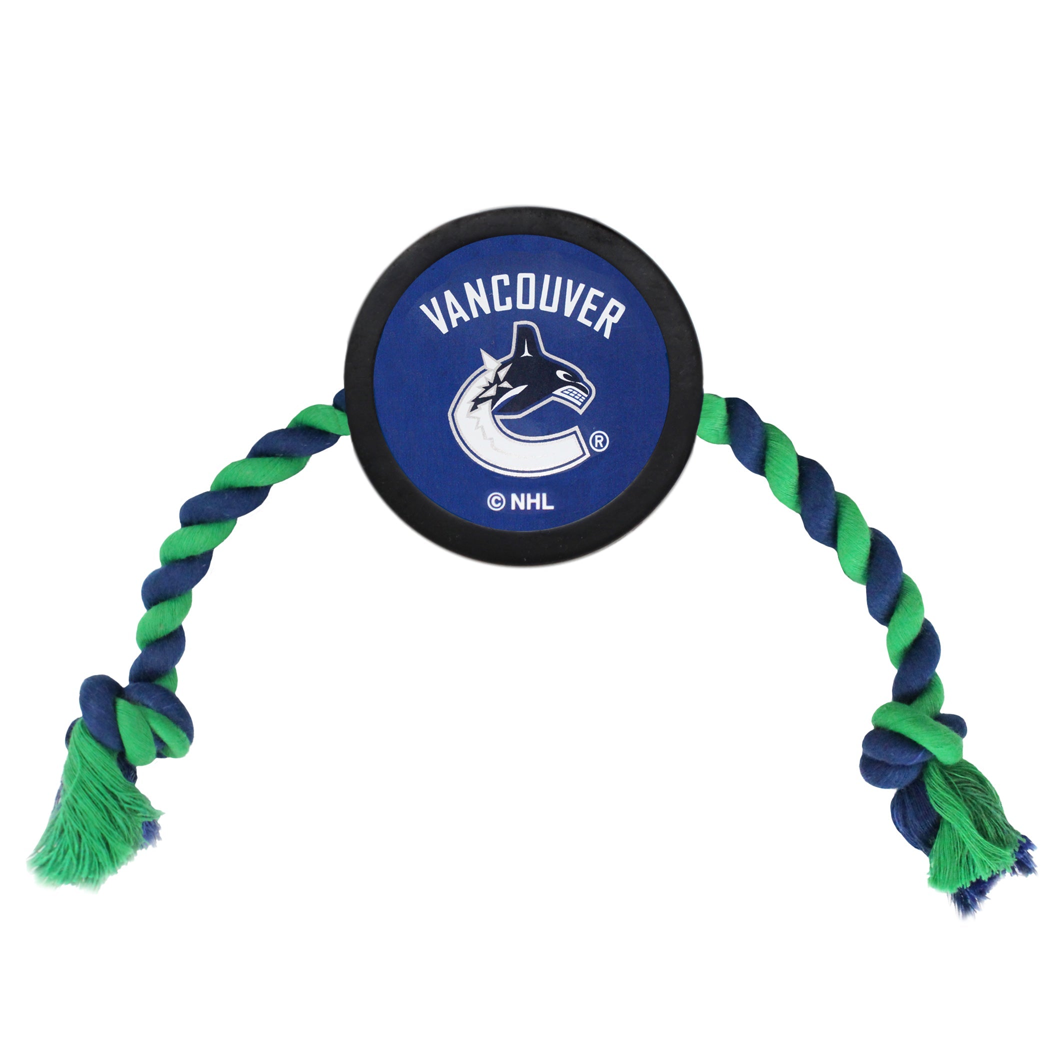 NHL Vancouver Canucks Hockey Puck Toy Pets First - Sports Collectibles, Sports Memorabilia, Sports Fan Shop, Sports Gifts