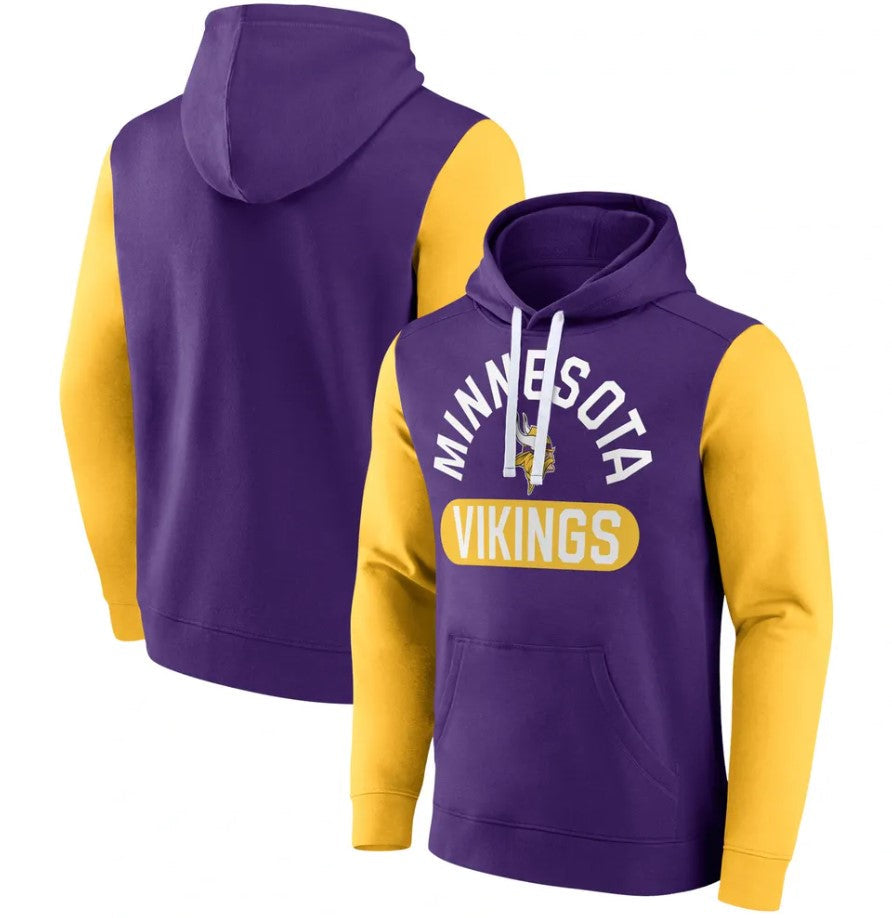 Minnesota Vikings Extra Point Pullover Hoodie - Purple - Sports Collectibles, Sports Memorabilia, Sports Fan Shop, Sports Gifts