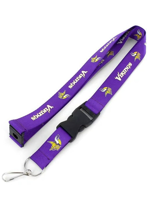 Minnesota Vikings Breakaway Lanyard - Sports Collectibles, Sports Memorabilia, Sports Fan Shop, Sports Gifts
