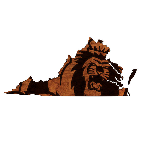 Old Dominion University Wall Hanging Old Dominion University Monarch State Logo - 757 Sports Collectibles