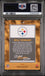 Graded 2025 Donruss Rated Rookies Retro Will Howard #15 Rookie RC Football Card PSA 10 Gem Mint