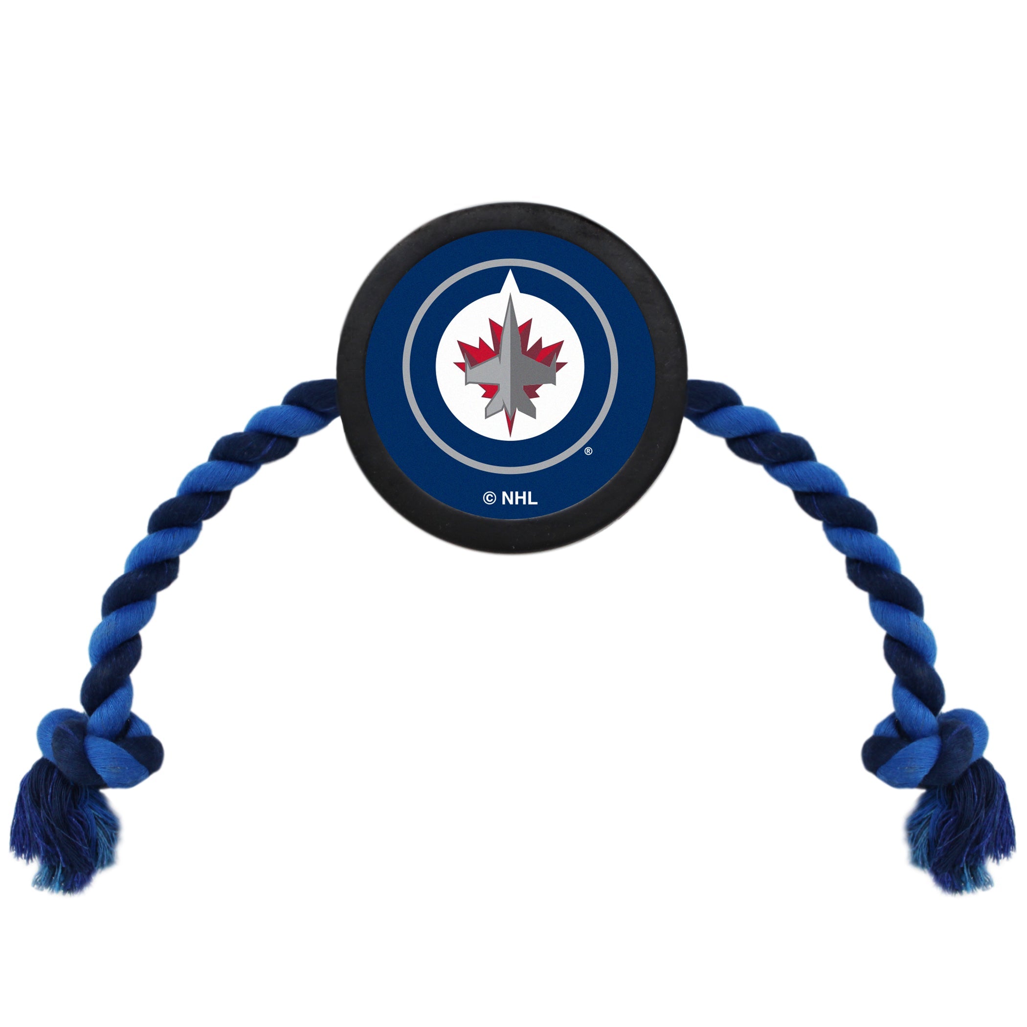 Winnipeg Jets Hockey Puck Toy Pets First - Sports Collectibles, Sports Memorabilia, Sports Fan Shop, Sports Gifts