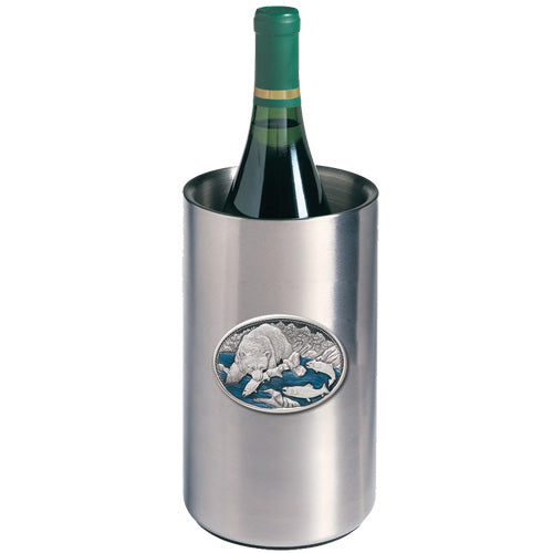 Brown Bear Wine Chiller - Sports Collectibles, Sports Memorabilia, Sports Fan Shop, Sports Gifts