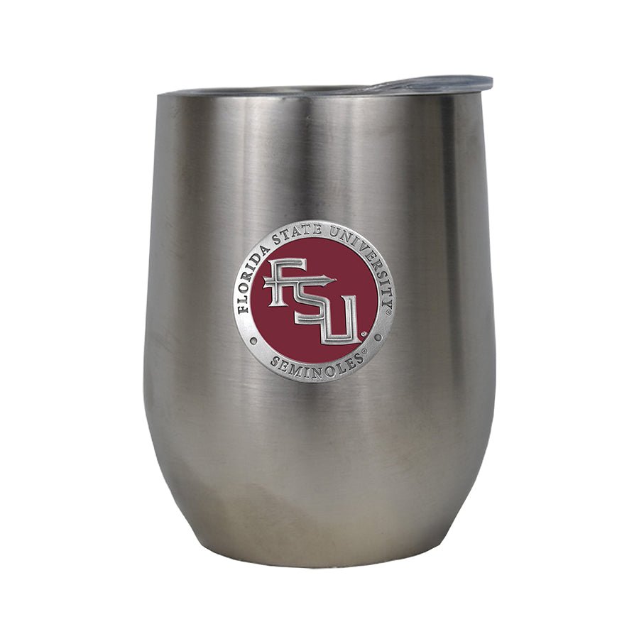 Florida State University FSU Logo Wine Tumbler - Sports Gifts, Sports Memorabilia, Sports Collectibles, Fan Shop