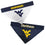 West Virginia Reversible Bandana Pets First - Sports Collectibles, Sports Memorabilia, Sports Fan Shop, Sports Gifts