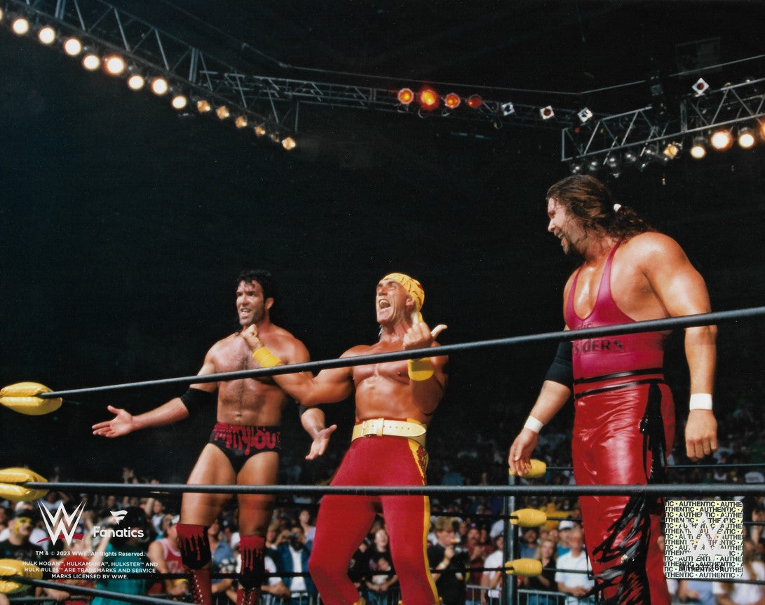 Scott Hall, Hulk Hogan, & Kevin Nash Form the nWo 8" x 10" WWE Wrestling Photo - Sports Collectibles, Sports Memorabilia, Sports Fan Shop, Sports Gifts