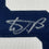 Framed Autographed/Signed Wander Franco 35x39 Tampa Bay White Baseball Jersey JSA COA