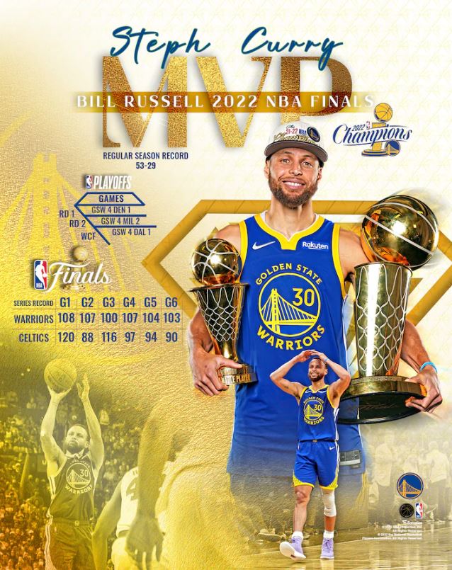 Steph Curry Golden State Warriors 2022 NBA Finals MVP 8" x 10" Basketball Collage Photo - Sports Collectibles, Sports Memorabilia, Sports Fan Shop, Sports Gifts