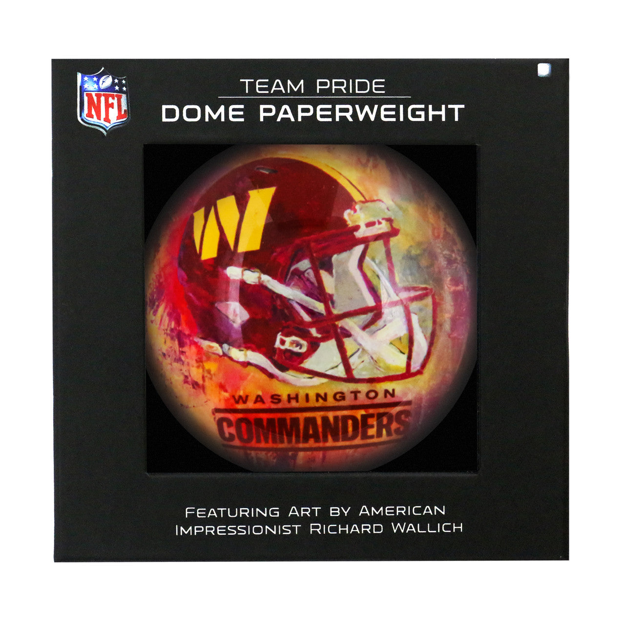 Washington Commanders Paperweight Domed - Sports Collectibles, Sports Memorabilia, Sports Fan Shop, Sports Gifts