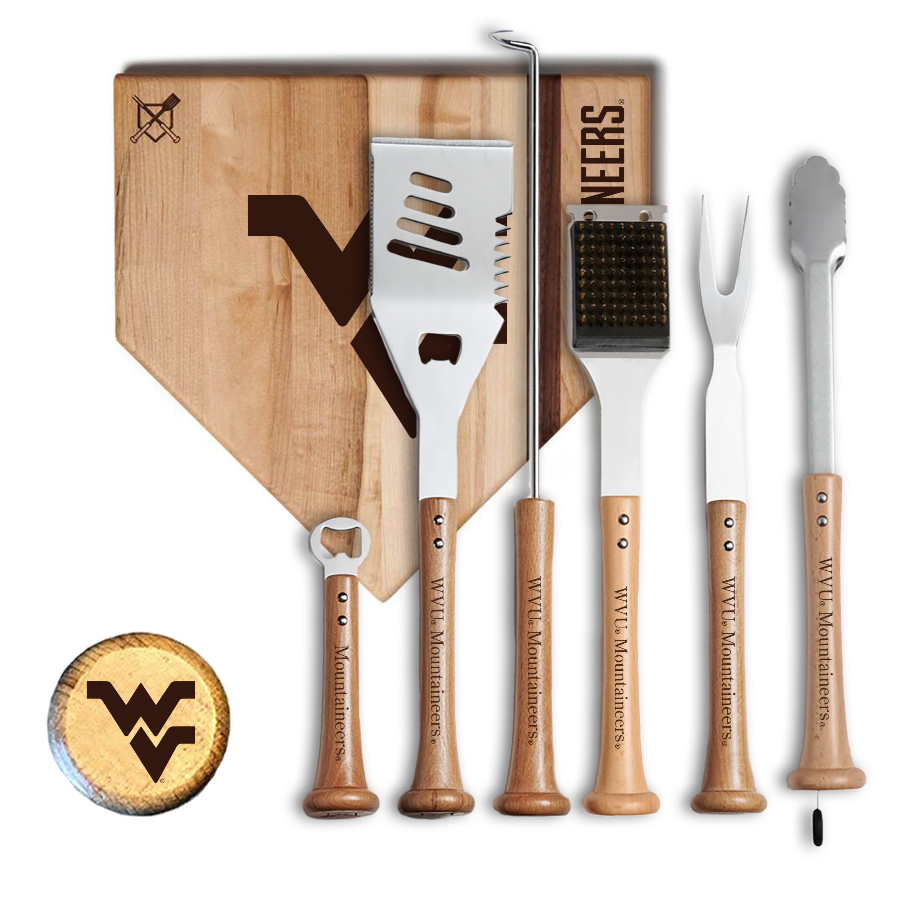 West Virginia University "MVP" Sets - Sports Collectibles, Sports Memorabilia, Sports Fan Shop, Sports Gifts