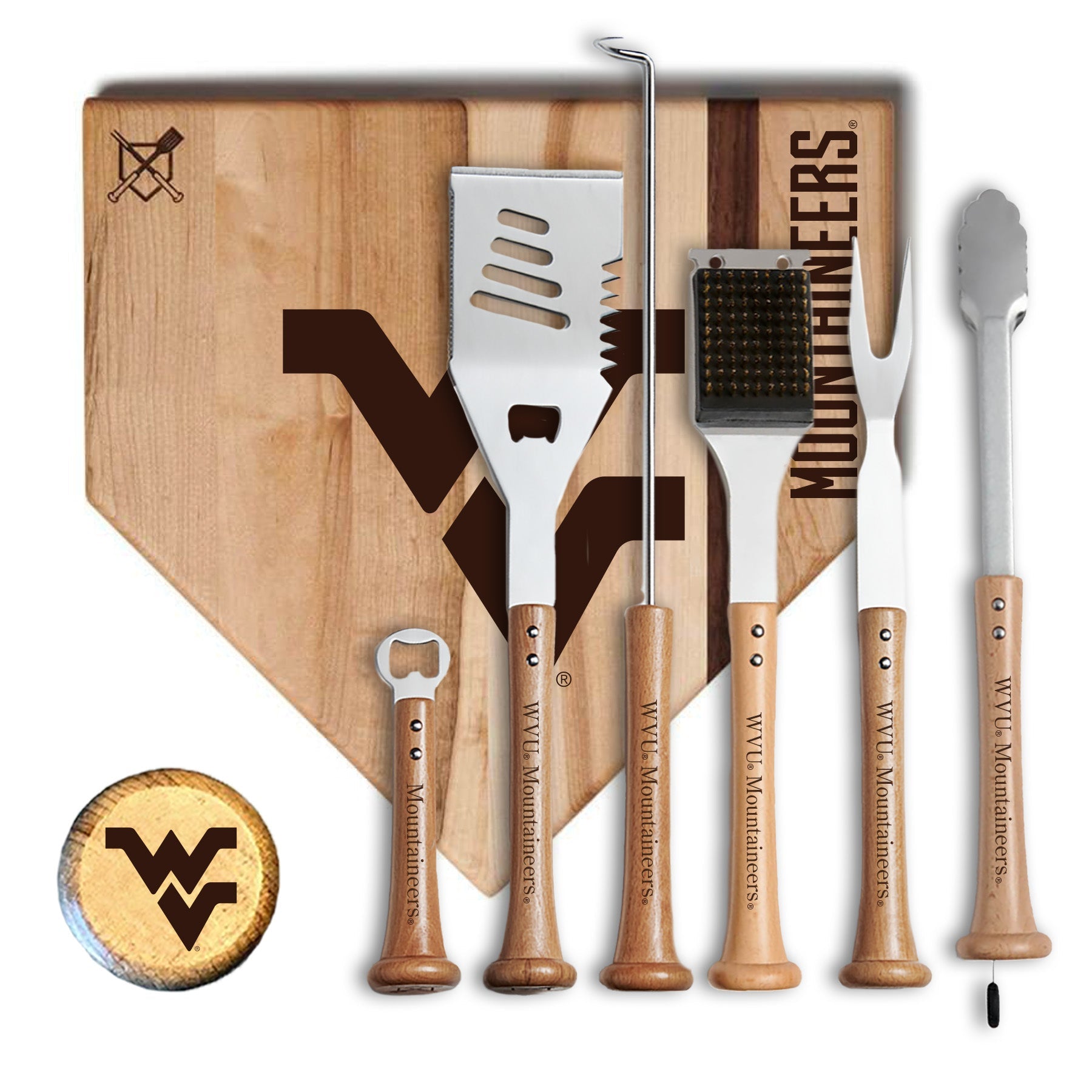 West Virginia University "MVP" Sets - Sports Collectibles, Sports Memorabilia, Sports Fan Shop, Sports Gifts